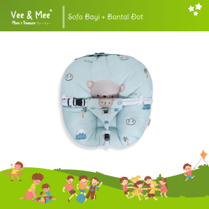Vee & Mee Sofa Bayi + Bantal Dot